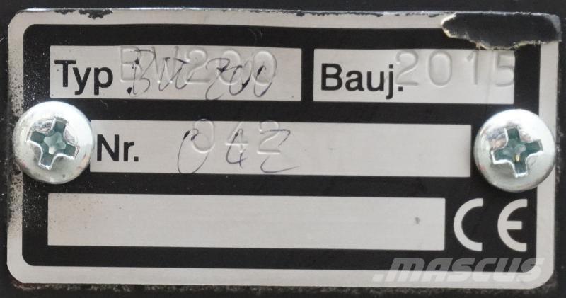 Gruma BW200 Other Attachment / Components