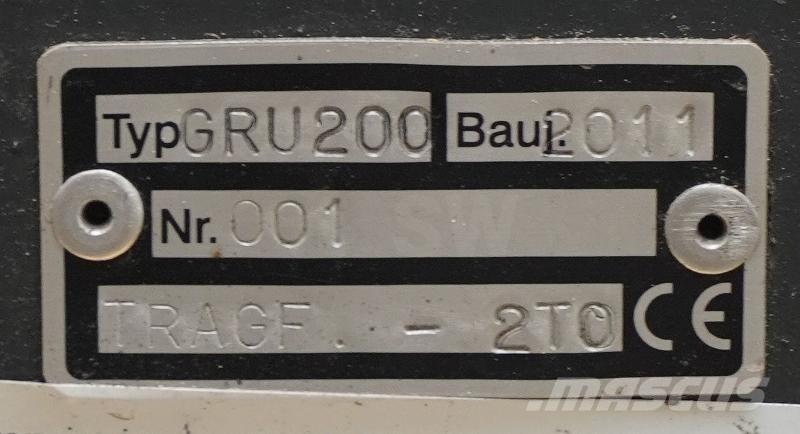 Gruma GRU 200 Other Attachment / Components