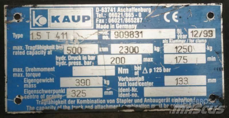 Kaup 1,5T411 Other Attachment / Components