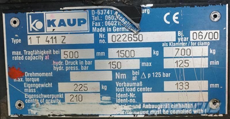 Kaup 1T411Z Other Attachment / Components