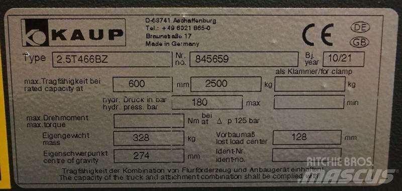 Kaup 2,5T466BZ Other Attachment / Components