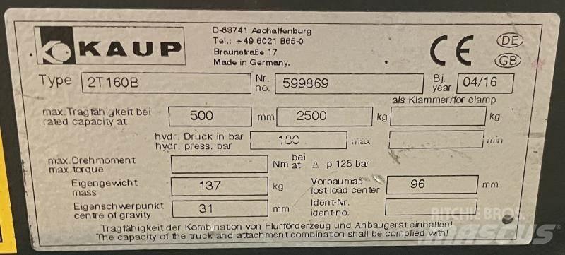 Kaup 2T160B Other Attachment / Components