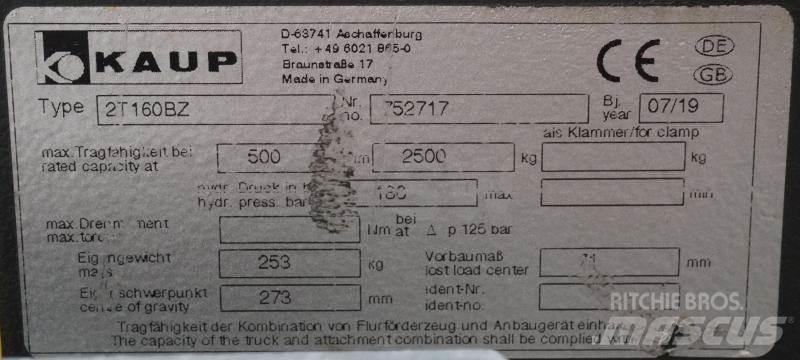 Kaup 2T160BZ Other Attachment / Components