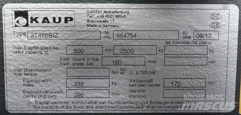 Kaup 2T466BIZ Other Attachment / Components