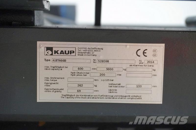 Kaup 4,8T 466B Other Attachment / Components