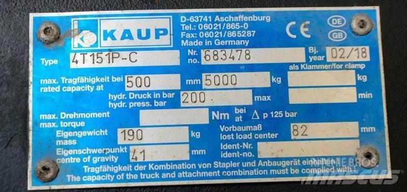Kaup 4T151P-C Other Attachment / Components