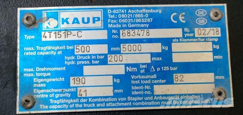 Kaup 4T151P-C Other Attachment / Components