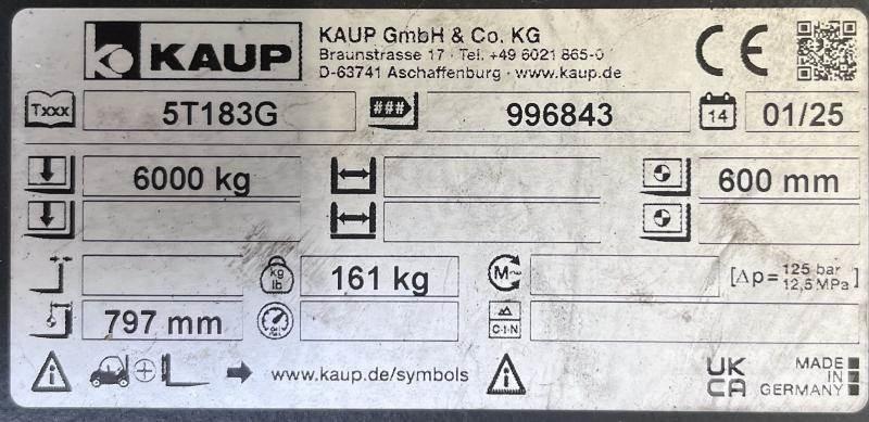 Kaup 5T183G Other Attachment / Components