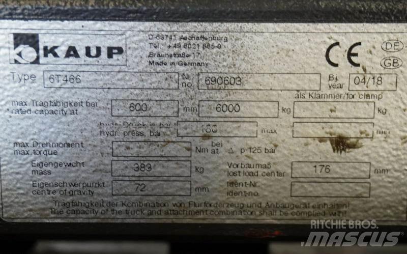 Kaup 6T466 Other Attachment / Components