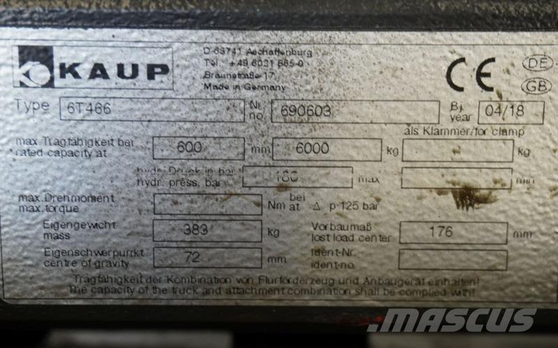 Kaup 6T466 Other Attachment / Components