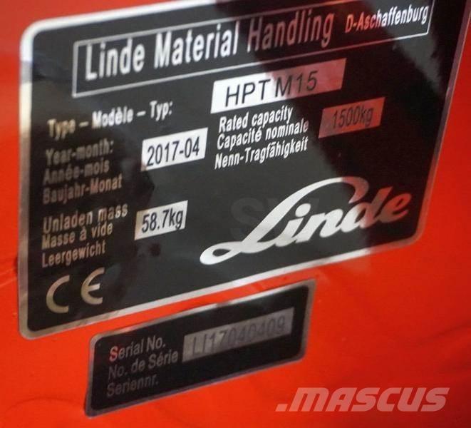 Linde HPT M 15 Pallet Truck