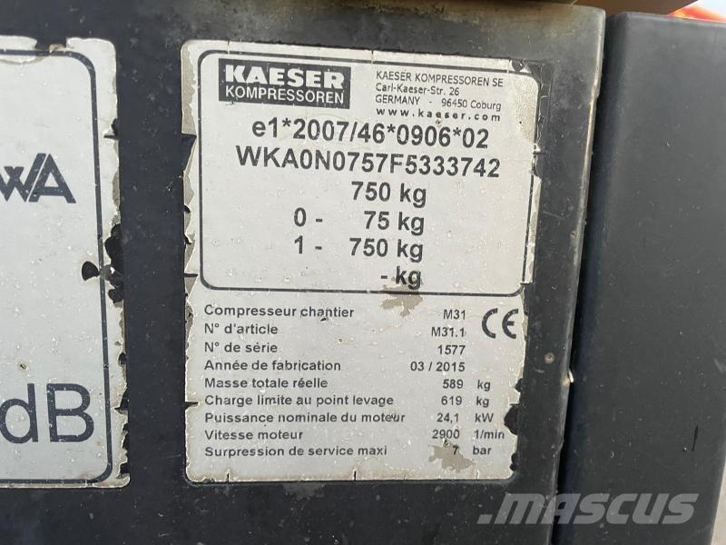 Kaeser M31 Diesel Generators