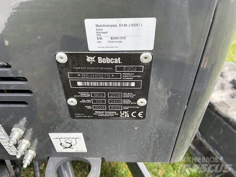 Bobcat E 20z Mini Excavators <7t (Mini Diggers)