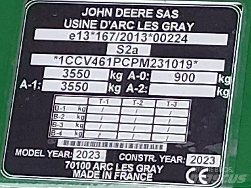 John Deere V461M Farm Equipment - Others