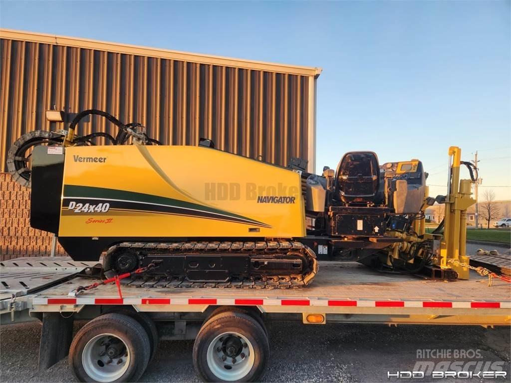 Vermeer D24x40 Series II Horizontal Drilling Rigs