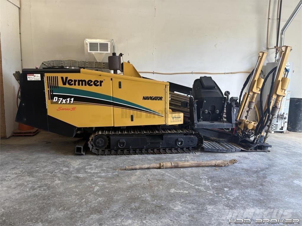 Vermeer D7x11 Series II Horizontal Drilling Rigs