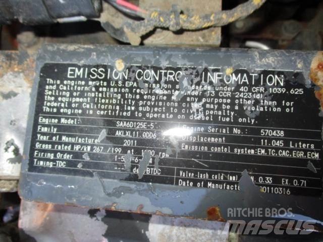 Komatsu SAA6D125E-5 Engines