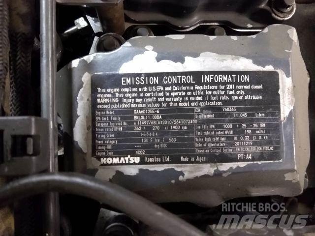 Komatsu SAA6D125E-6 Engines