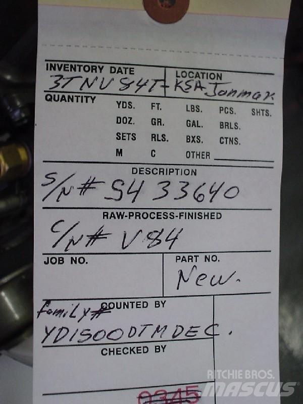 Yanmar 3TNV84T-BKSA Engines