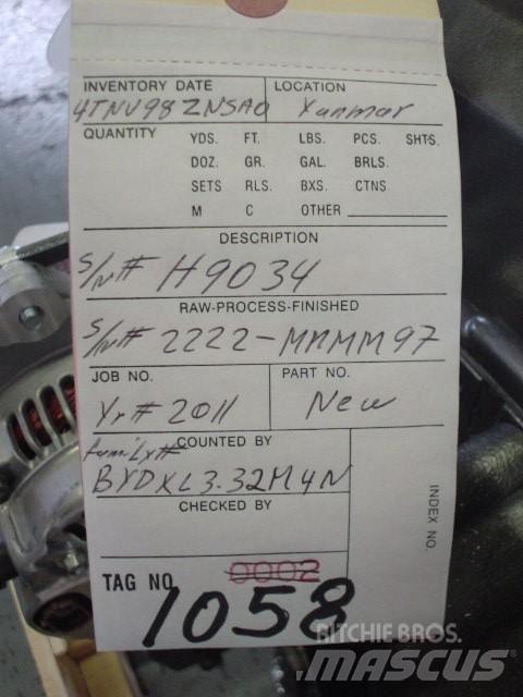 Yanmar 4TNV98-ZNSAD Engines