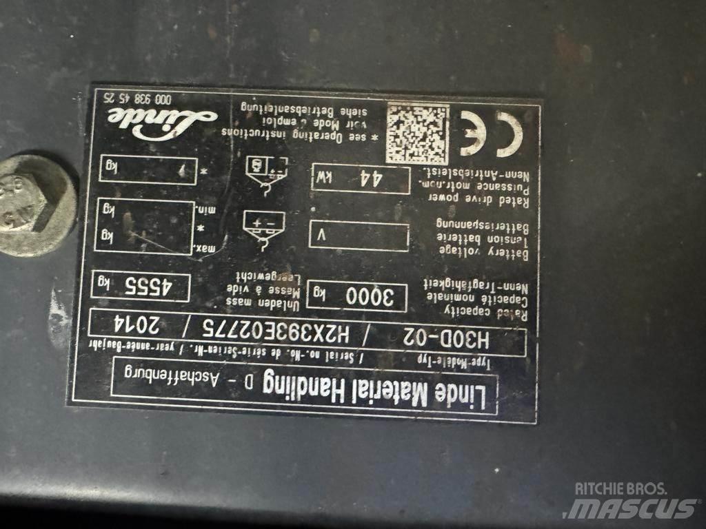 Linde H30D-02 Diesel Forklifts