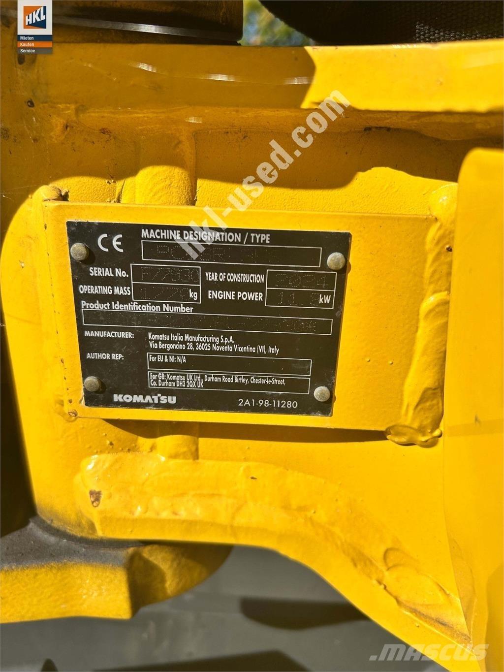 Komatsu PC 16 R-3HS Mini Excavators <7t (Mini Diggers)