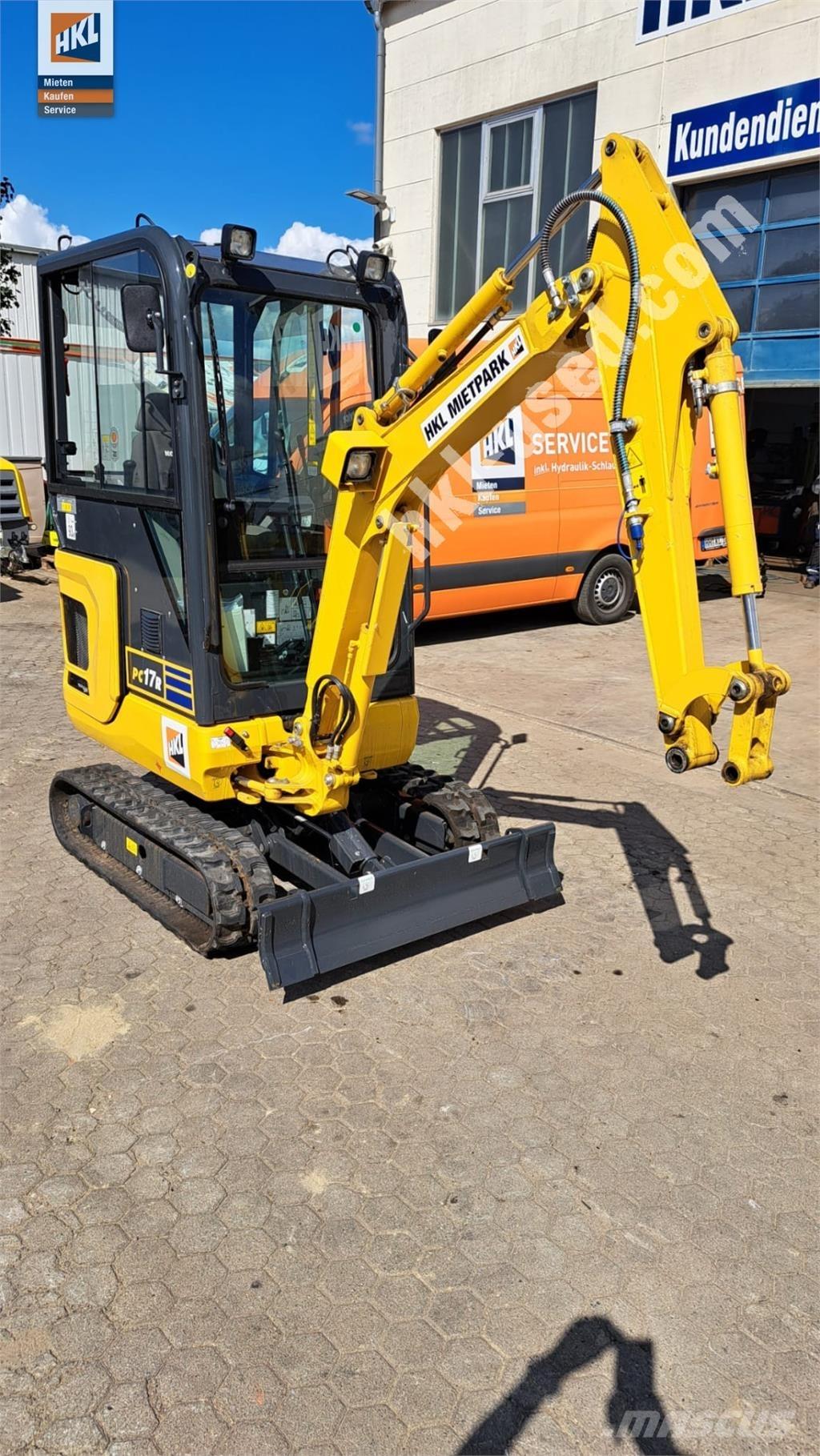 Komatsu PC 17 R-5 Mini Excavators <7t (Mini Diggers)