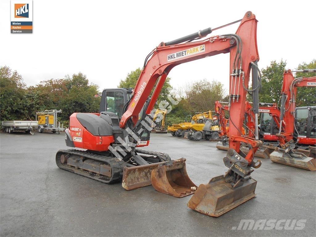 Kubota KX 080-4 Mini Excavators <7t (Mini Diggers)