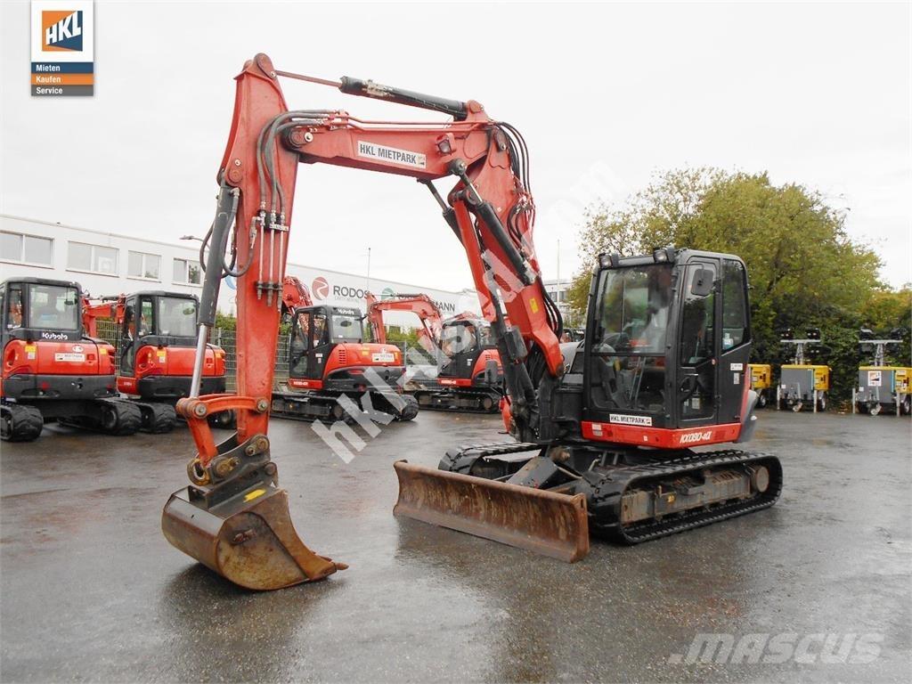 Kubota KX 080-4 Mini Excavators <7t (Mini Diggers)
