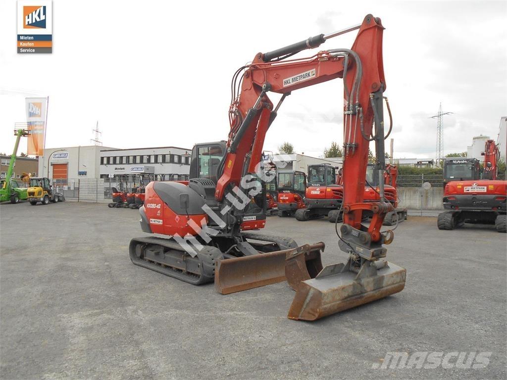 Kubota KX 080-4 Mini Excavators <7t (Mini Diggers)