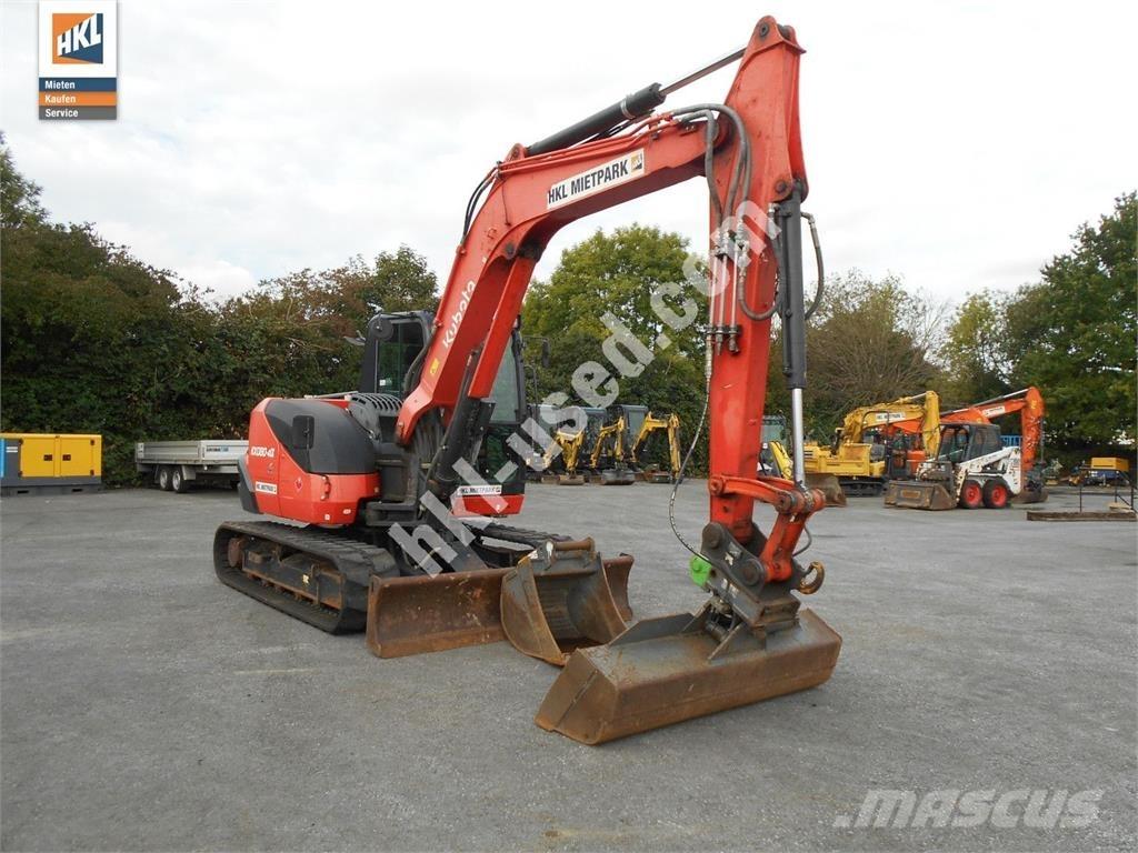 Kubota KX 080-4 Mini Excavators <7t (Mini Diggers)
