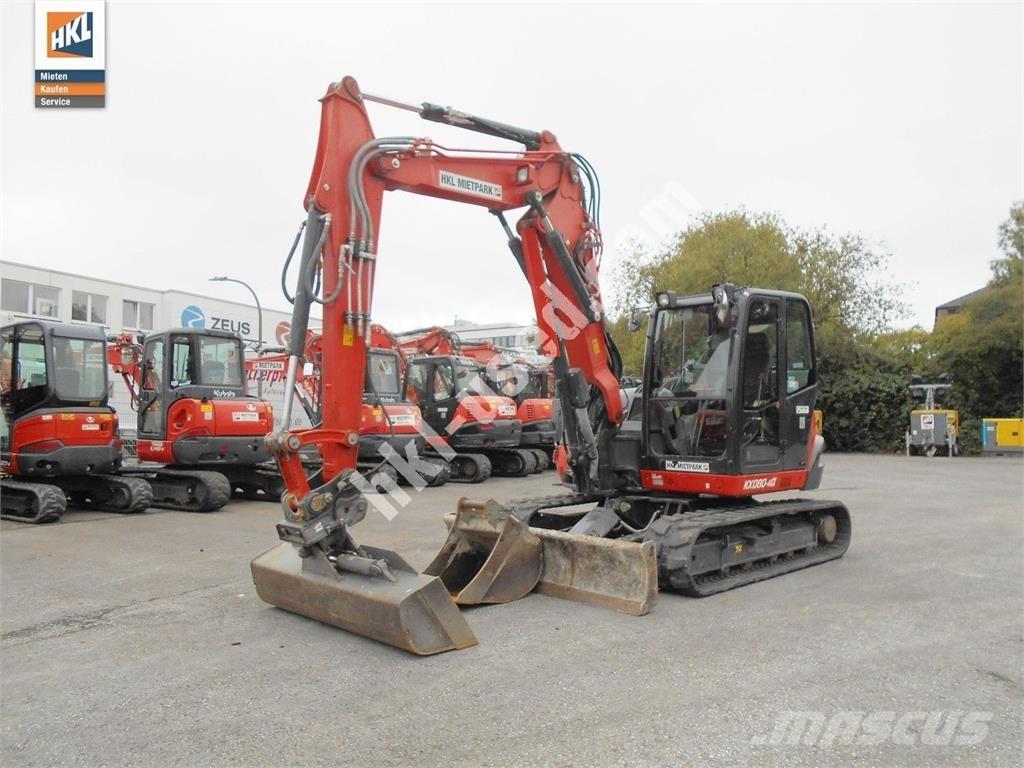Kubota KX 080-4 Mini Excavators <7t (Mini Diggers)