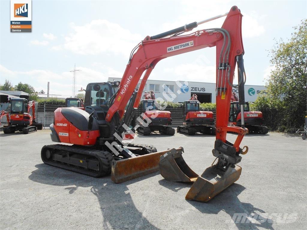 Kubota KX 080-4 Mini Excavators <7t (Mini Diggers)