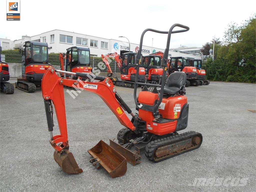 Kubota U 10-3 Mini Excavators <7t (Mini Diggers)