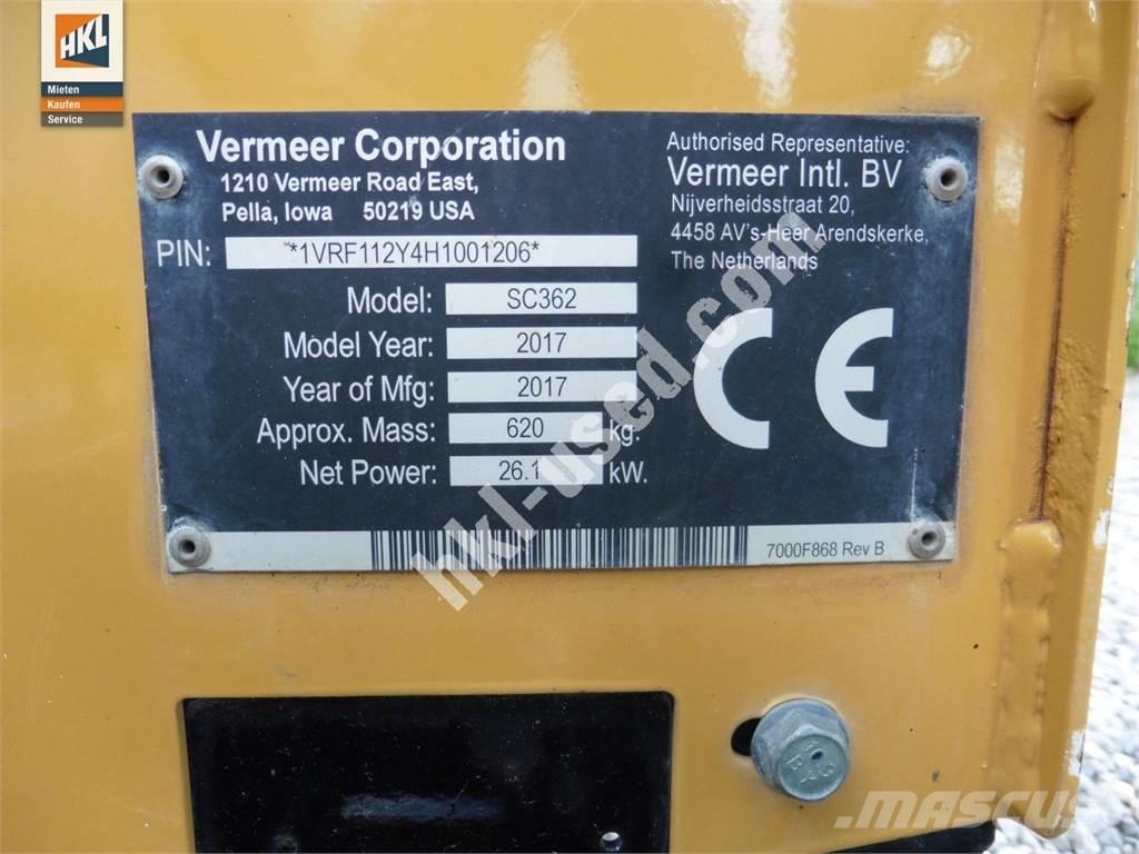 Vermeer SC 362 Other