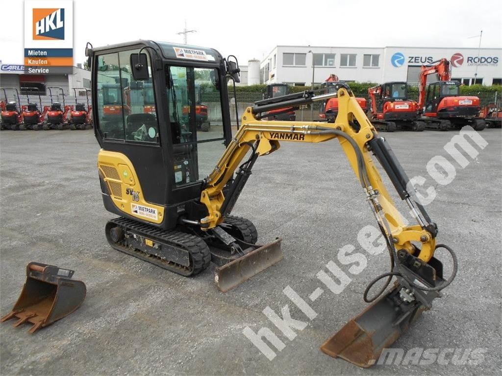 Yanmar SV 16 Mini Excavators <7t (Mini Diggers)