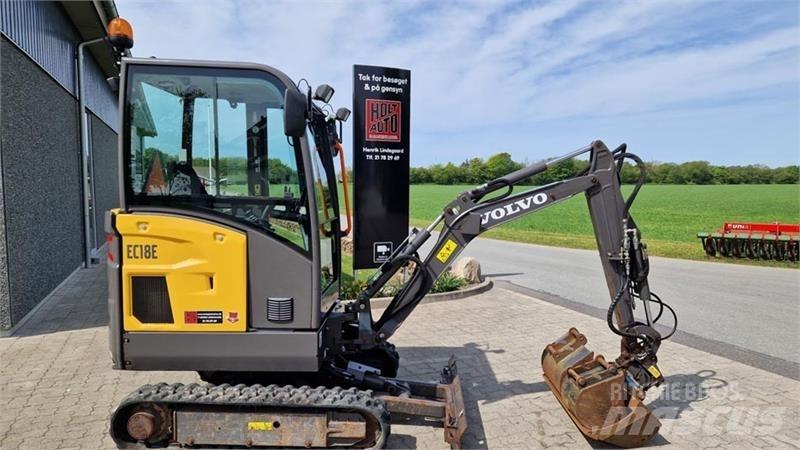 Volvo EC18E Mini Excavators <7t (Mini Diggers)
