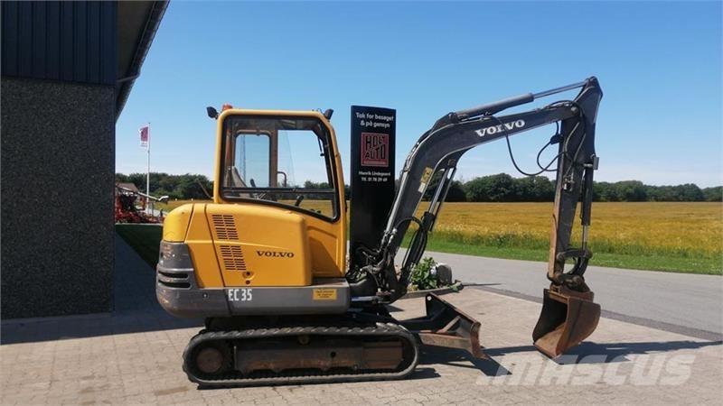 Volvo EC35 Mini Excavators <7t (Mini Diggers)
