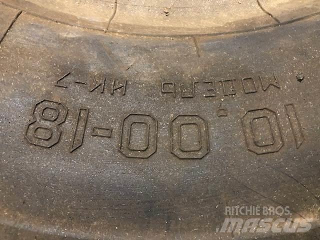  10.00-18 Stomil dæk - 3 stk. Tires, wheels and rims