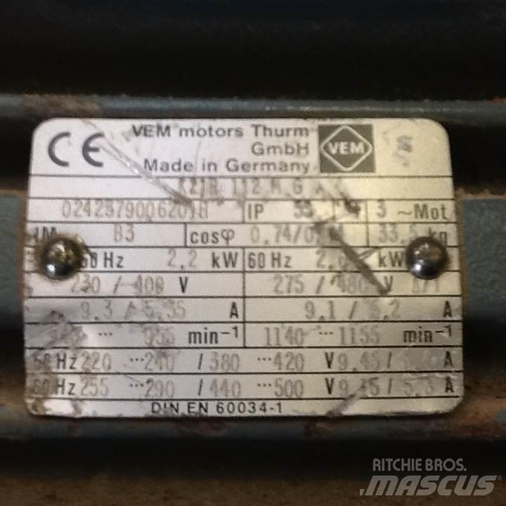  2,2 kW VEM E-Motor Engines