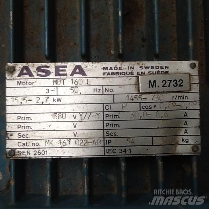  2,7 kW Asea E-Motor Engines