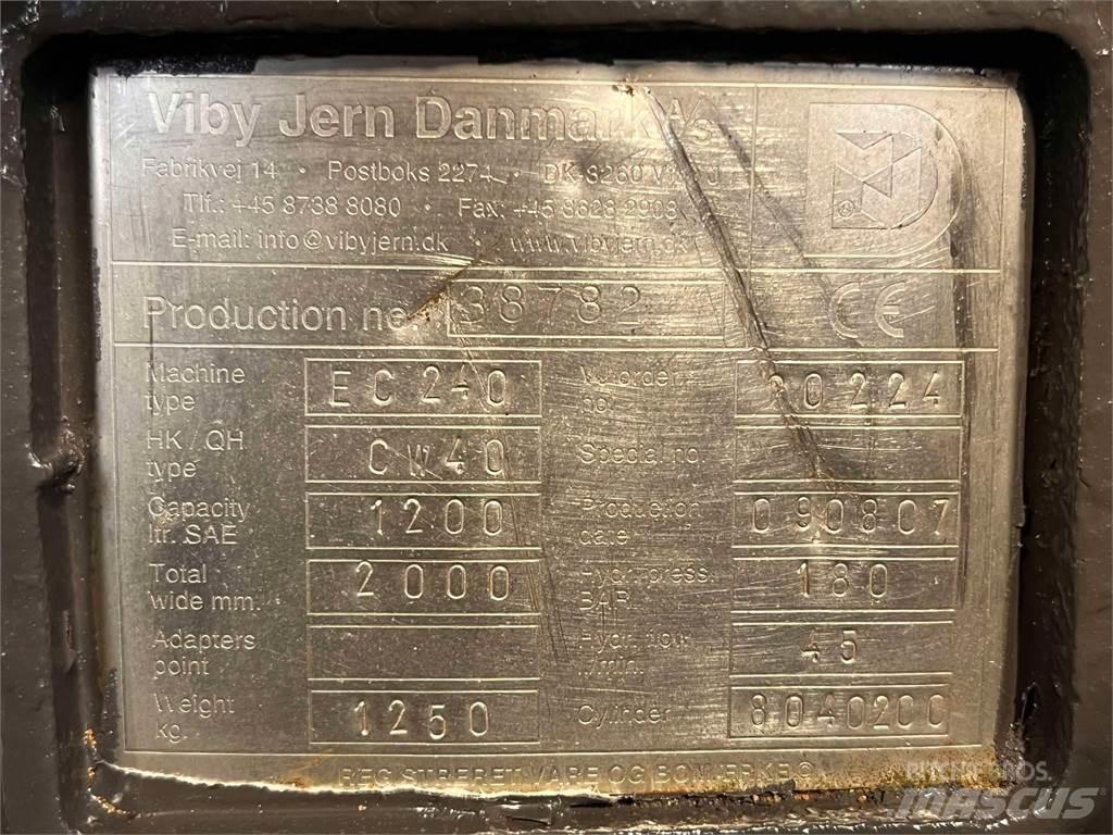  2000 mm Tiltskovl Buckets