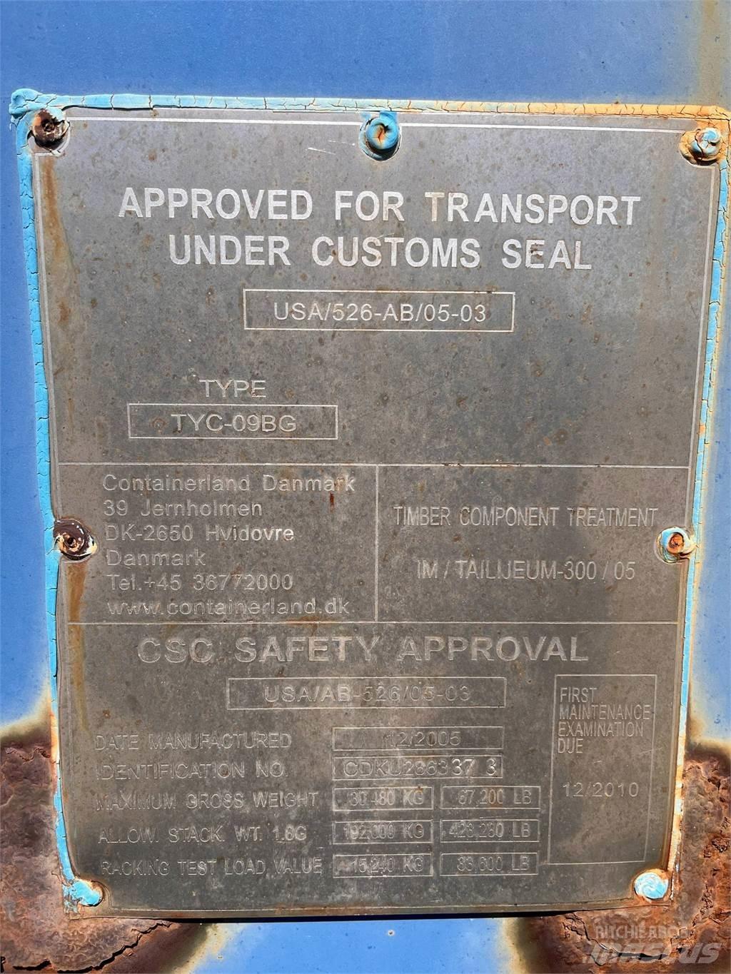  20FT Container Storage Containers