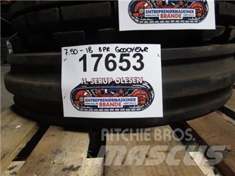  7.50-18 Goodyear dæk - 1 stk. Tires, wheels and rims