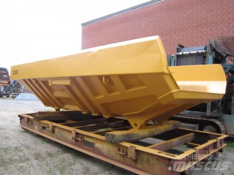 CAT D350D dumperkasse, brugt Site Dumpers