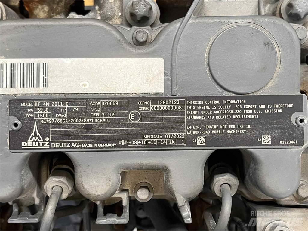 Deutz BF 4M 2011 C motor Engines