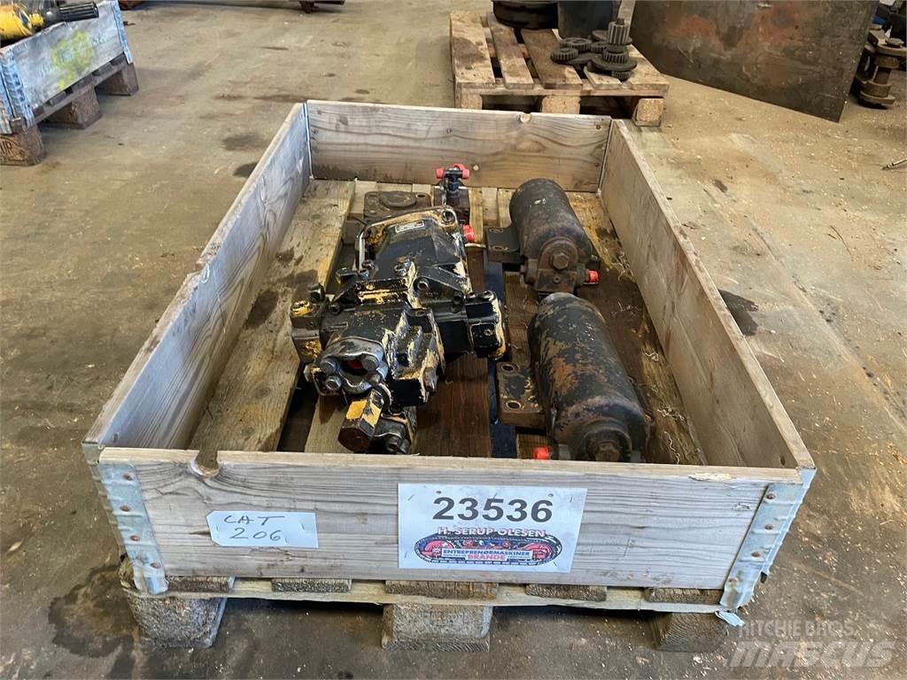  Diverse dele ex. Cat 206 Hydraulics
