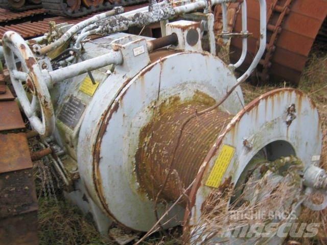  Double drum hydr. winch Hoists and Material Elevators