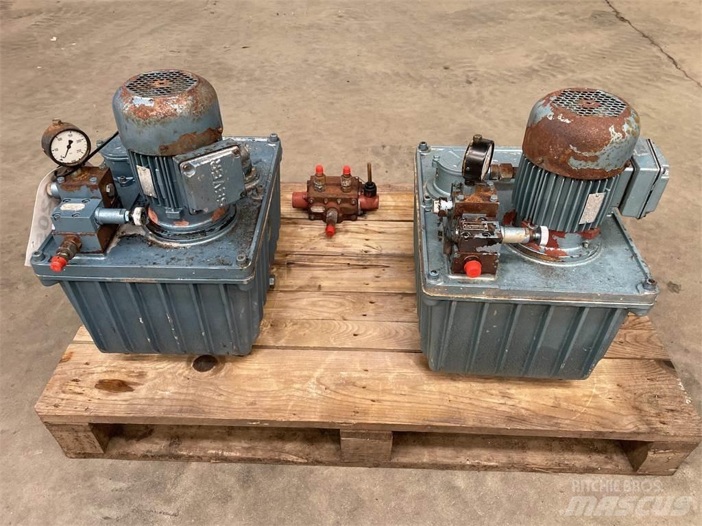  Powerpac, elektrisk - 2 stk. Diesel Generators