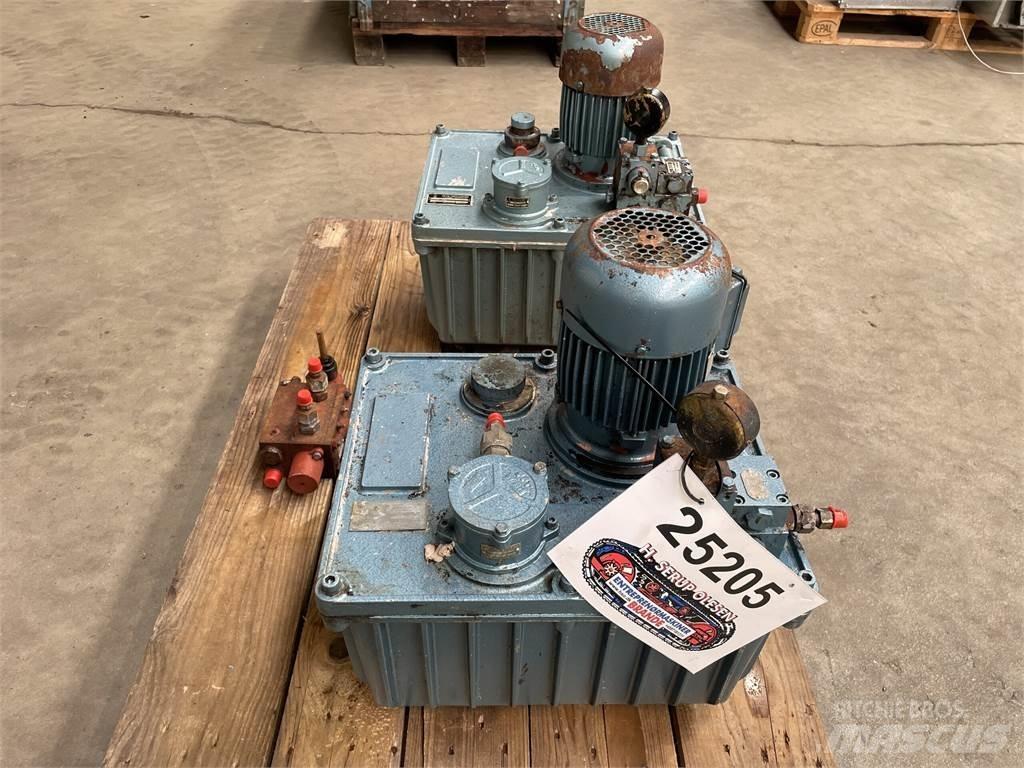  Powerpac, elektrisk - 2 stk. Diesel Generators